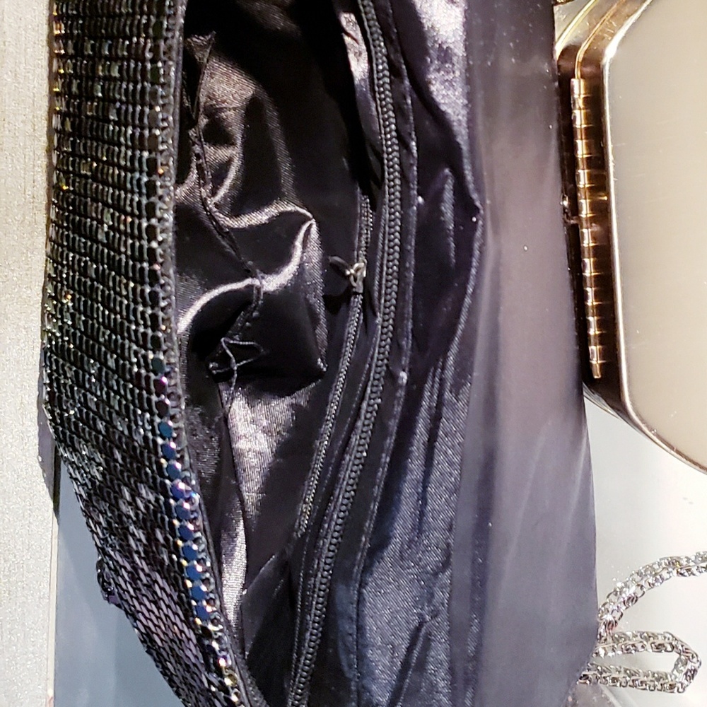 Metal Style mesh clutch bag NWT - Picture 4 of 4